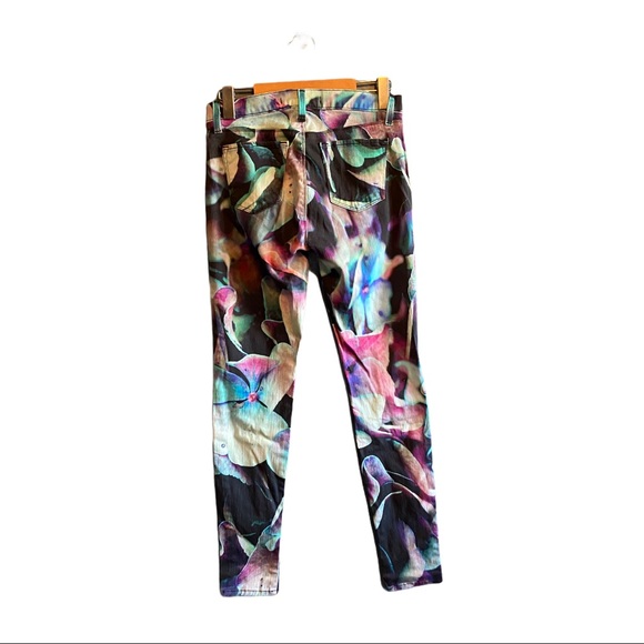 J Brand Women's Super Skinny Hydra Print Size 27 - Picture 3 of 8